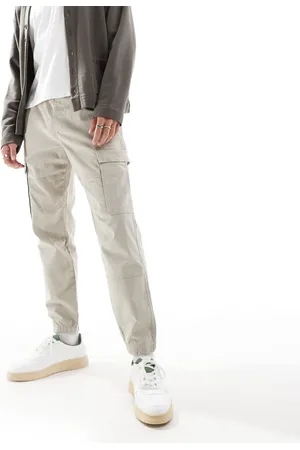 Pull&Bear Beige cargobukser-Neutral