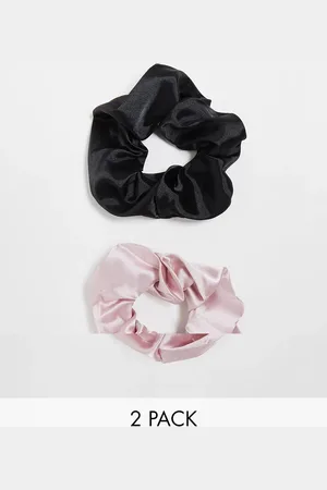 Pieces® Pakke med 2 scrunchies i -Multifarvet