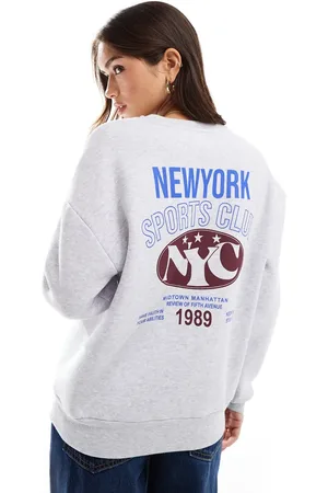 ASOS Sweatshirt med "New York Sports Club"-grafik