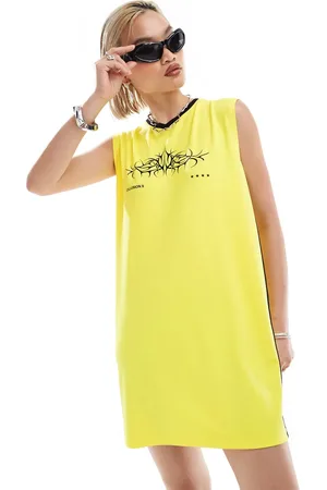 COLLUSION Tanktop-minikjole med V-hals