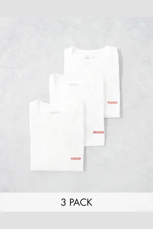 HUGO BOSS HUGO Bodywear - Pakke med 3 hvide T-shirts