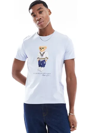 Ralph Lauren Heritage - og figursyet T-shirt med bamseprint