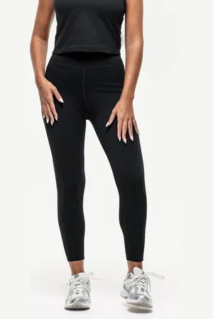 Good For Nothing Tætsiddende og sorte leggings med sømme