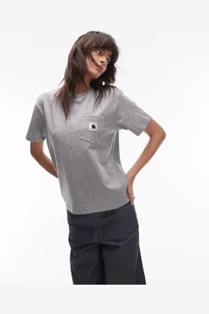Carhartt Grå t-shirt med lomme