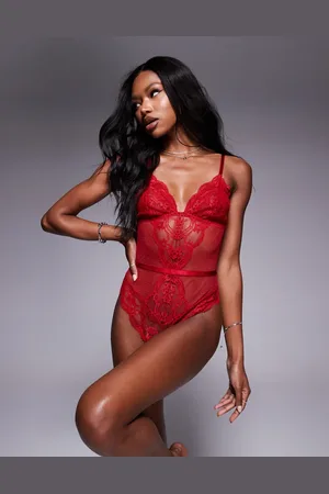 ASOS Lola - blød bodystocking i blondestof
