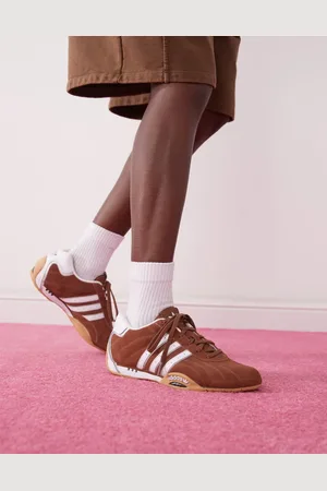 adidas AdiRacer Low - Brune og hvide sneakers