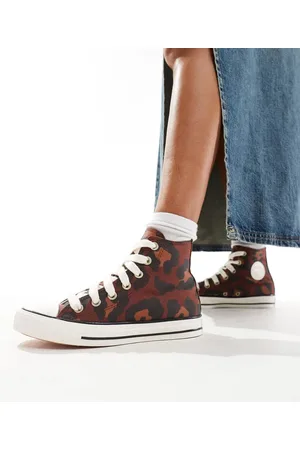 Converse Chuck Taylor All Star høje sneakers i leopardprint fra