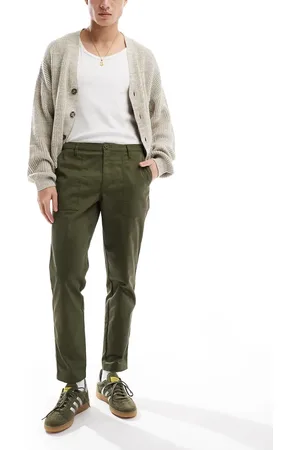 ASOS Grønne og tapered bukser