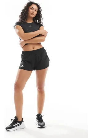 adidas Adidas - Running Adizero - Sorte shorts med slidser