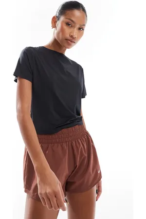 Nike Nike One Training - Dri-FIT - og cropped T-shirt med snoning på ryggen