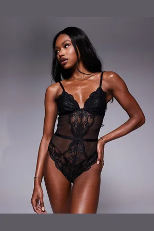 ASOS Lola - blød bodystocking i blondestof