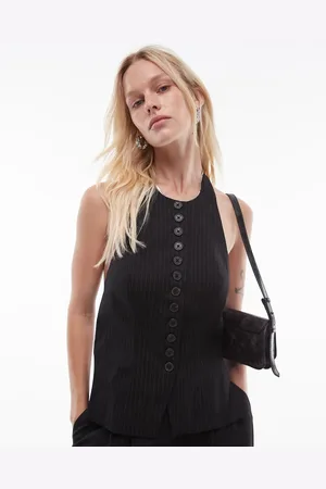 Topshop Nålestribet vest i
