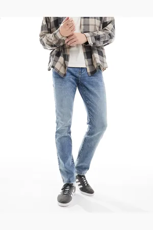 Only & Sons Loom - Vintage-blå jeans i slim fit