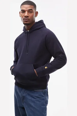 Carhartt Chase - Mørk hættetrøje