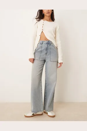 New Look Tømrer-jeans med vide ben