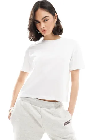 New Look T-shirt med firkantet pasform