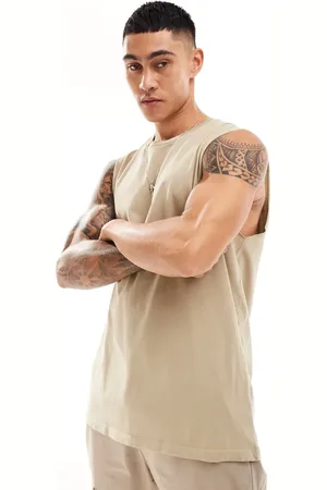 Cotton On Cotton On - Beige og afslappet vest-Hvid