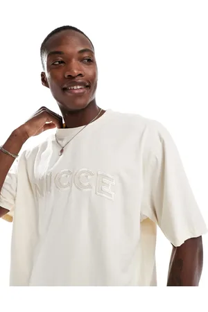 Nicce London Logo t-shirt i -Marineblå