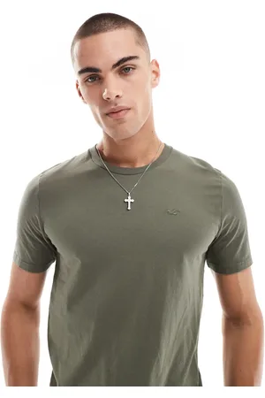 Hollister Mellemgrøn T-shirt med ikonlogo