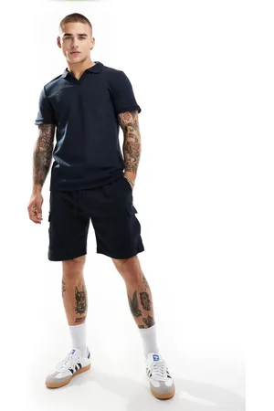 Brave Soul Kraftige cargoshorts med tekstur i