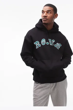 Topman Oversized hættetrøje med 