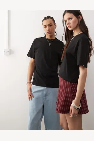 Vans Essentials - oversized T-shirt med logoprint på ryggen