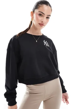 New Era NY Yankees - cropped sweatshirt med logo