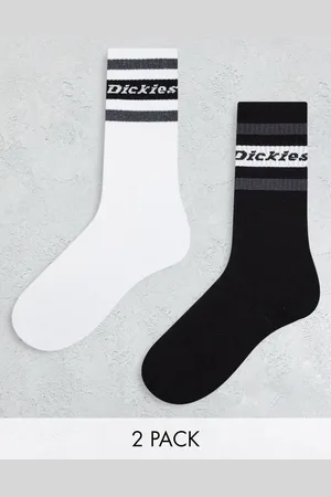 Dickies Genola - Multipakke med to par sportssokker i hvid og