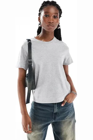 Monki T-shirt med korte ærmer