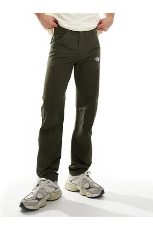 The North Face Exploration - Grønne og tapered bukser med cargolommer