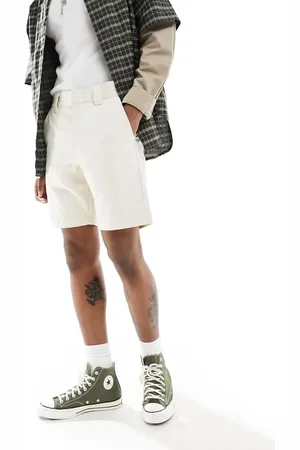 Dickies Cobden - Cremehvide shorts