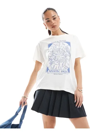 Pull&Bear Oversized T-shirt med 