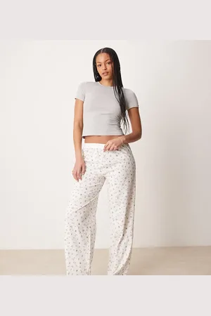 ASOS ASOS DESIGN Tall - Mix og match - Pyjamasbukser med småt frugtprint-Multifarvet