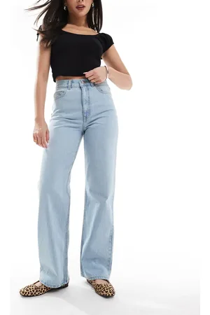 Dr Denim Dr. Denim - Echo - Jeans med lige ben i regular fit i lys vask-Blå