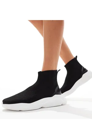 HUGO BOSS Hito - Sokkesneakers i /hvid