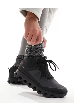 On Running ON - Cloudroam - Vandtætte og sorte high top-sneakers