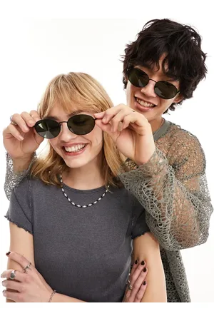 Jeepers Peepers Ovale solbriller i