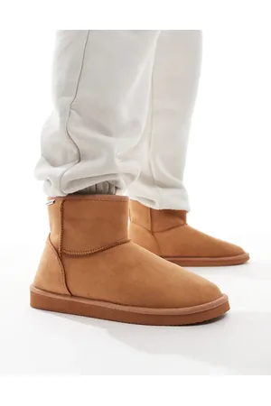 JACK & JONES Beige støvler i imiteret ruskind-Neutral