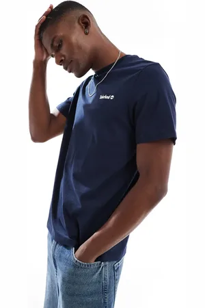 Timberland T-shirt med lille tekstlogo
