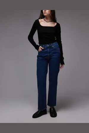 ARKET Jade - Mørkeblå smalle jeans med stretch