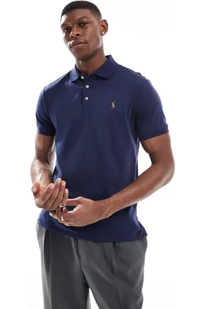 Ralph Lauren Polo med ikonlogo i tilpasset pasform