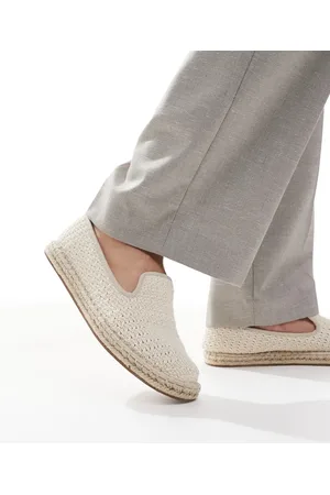 ASOS Råhvide flettede espadriller
