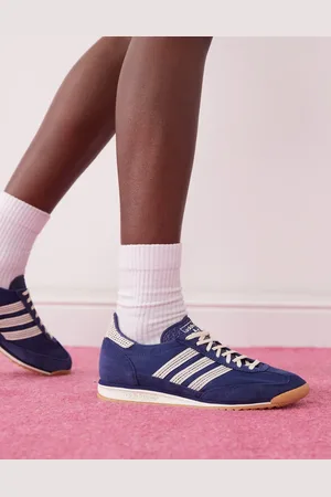adidas SL 72 OG - og hvide sneakers med hæklet design