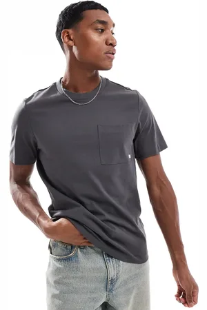 Farah Stacy - Grå T-shirt med lomme