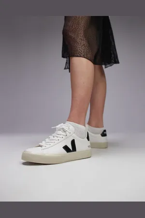 Veja Campo - Hvide/sorte sneakers