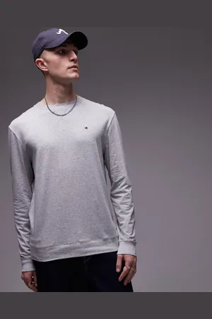 Tommy Hilfiger Essentials - Grå lounge-sweatshirt