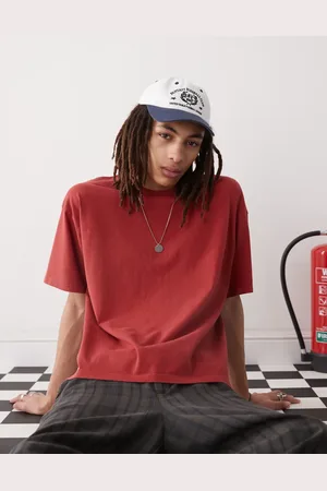 Weekday Great - T-shirt med firkantet pasform