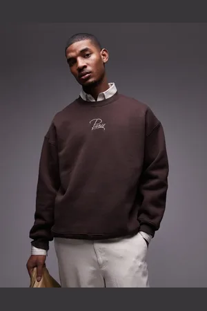 Topman Oversized kraftig sweatshirt med 