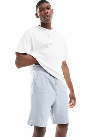 Bershka Lyseblå shorts i jersey