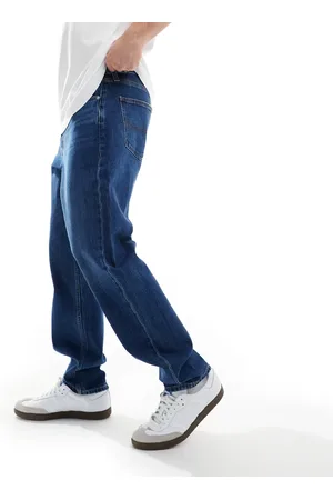 Tommy Hilfiger Isaac - Tapered jeans i mørk vask-Rød